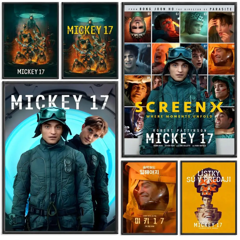 Movie M-MICKEY 17 Poster Modern PP Paper Wall Decorative for Cafe Office Bar Home Wall Decor Gift