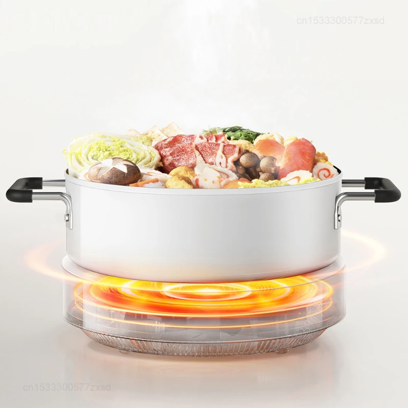 Xiaomi Mijia Induction Cooktop N1,6 Gear Fire Adjustment,8 Safety Protection,2100W High Power Magnetic Induction Cooker for Home