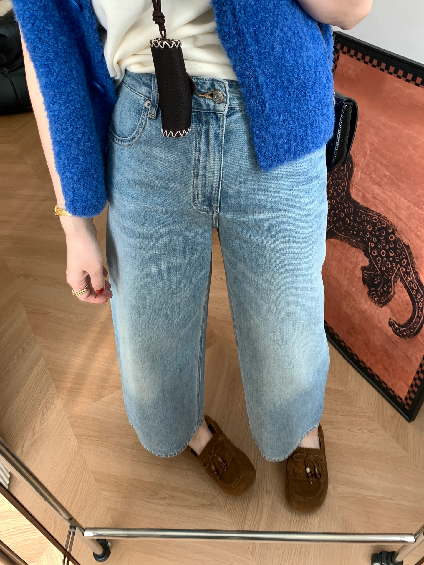 

Новые женские джинсы с высокой талией, прямые, светло-голубые, из хлопкового денима, широкие брюки, повседневные, в уличном стиле