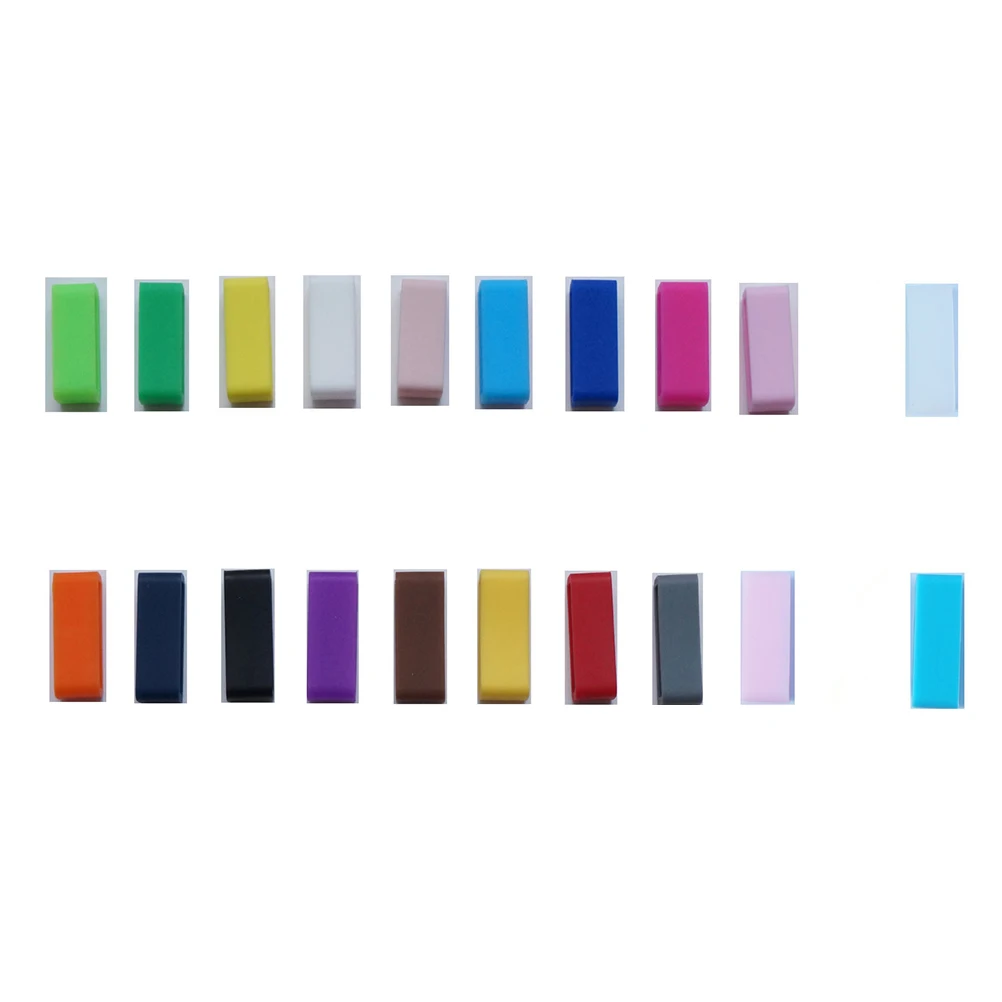 Anneau de boucle de bracelet de montre en silicone, 8 pièces, support de boucle, Protection Anti-chute, fournitures de remplacement, facile à utiliser, robuste et durable