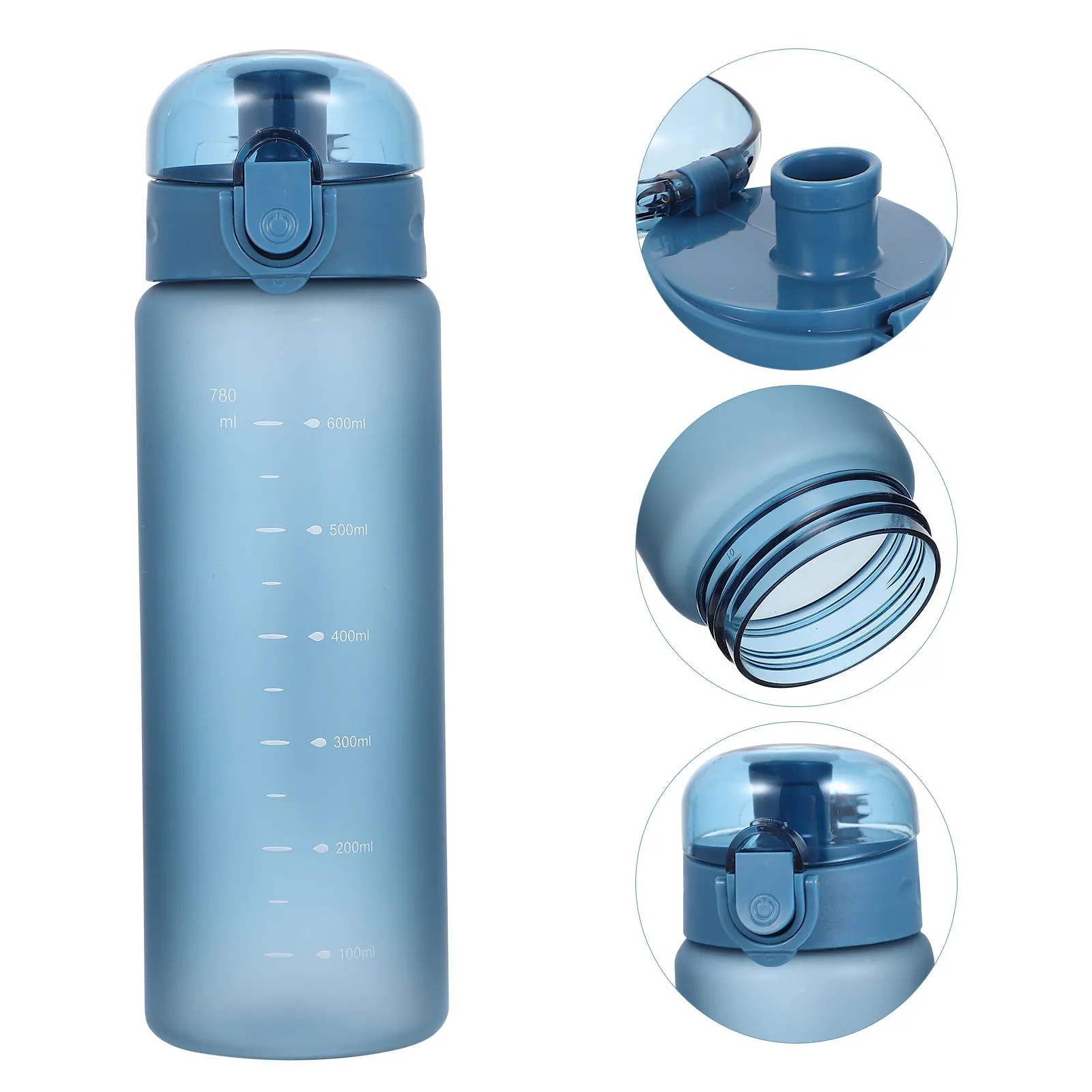 

Thickened Large Capacity Sports Cup Portable Bottle With Carry Rope Fitness Gym Water Container For Outdoor School Use