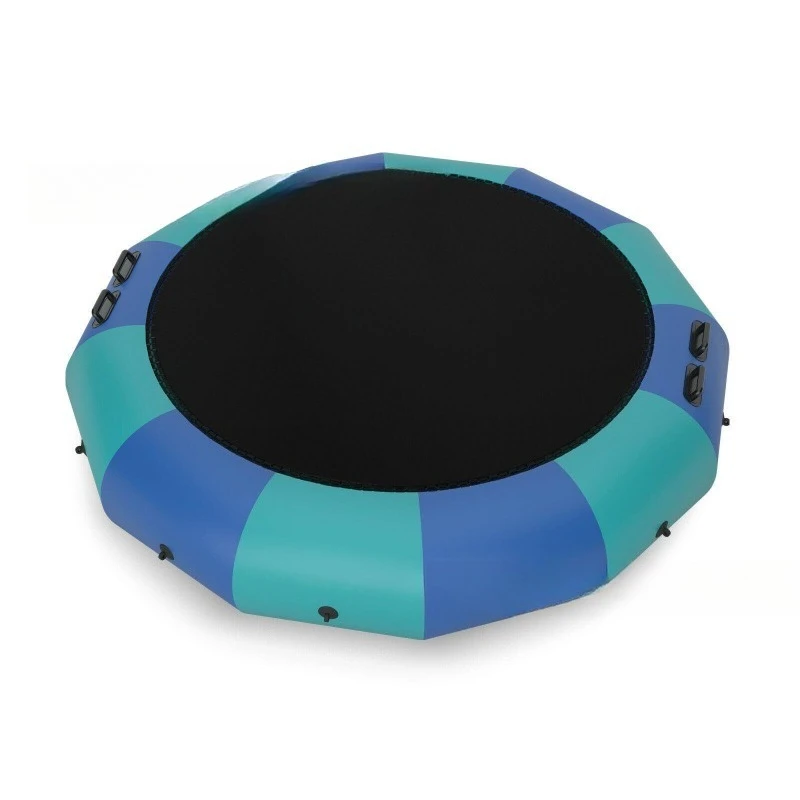 

PVC large outdoor water inflatable trampoline bounce bed bounce trampoline round household