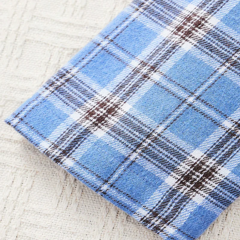 Three Piece Set Of Winter Cute Girl Warm Plaid Suit Jacket Half Skirt Princess Birthday Party Wedding Children\'s Clothing