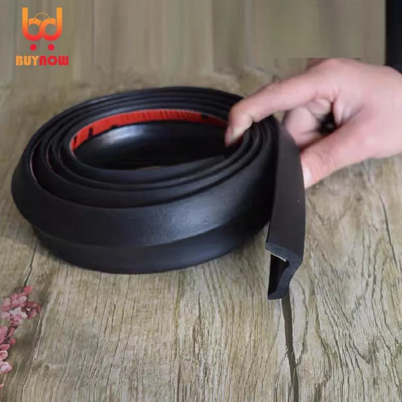 Thick Garage Door Bottom Weather Stripping Rubber Sealing Strip Replacement Adehesive Door Bottom Seal