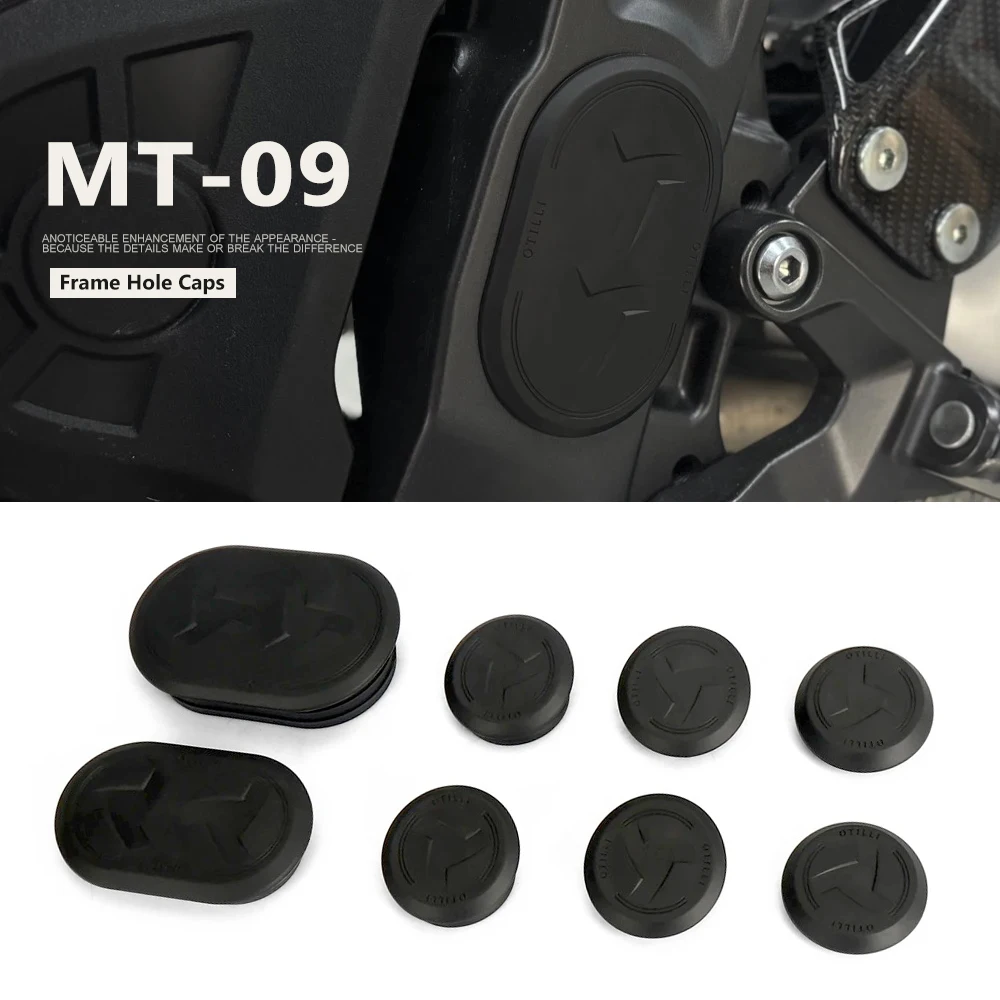 

2021-2025 Frame Cap Decoration Kit Frame Hole Caps Cover Plug For YAMAHA MT 09 MT-09 SP MT09 SP MT-09SP MT 09 Motorcycle 2024