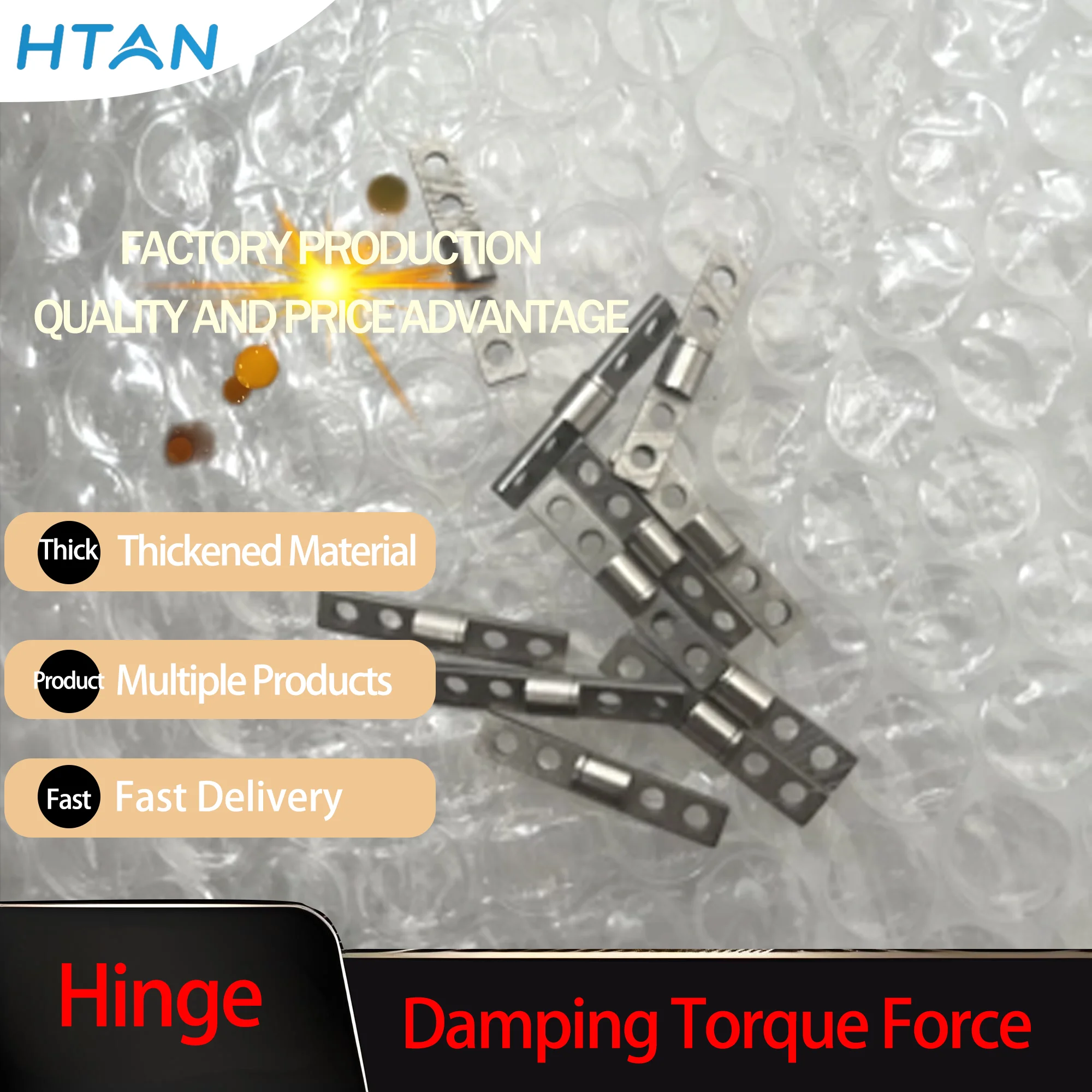 

(3 шт.) Поворотный на 360 градусов промышленный/медицинский шарнир с круглым стержнем, встроенным крутящим моментом и функцией демпфирования