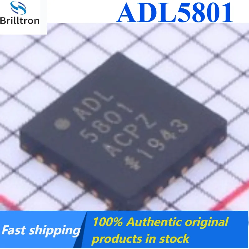 2-10PCS ADL5801 ADL5801ACPZ-R7 RF Mixer Chip LFCSP-24 Brand New Original Stock , Fast Shipping.