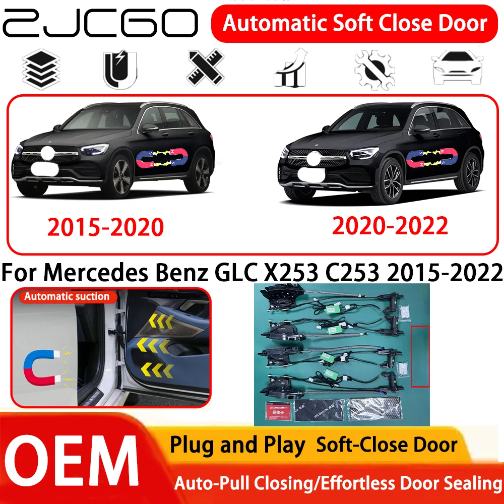 

for Mercedes Benz GLC X253 C253 2015-2022 Car OEM Plug and Play Automatic Electric Soft Close Door Comfort Closing System
