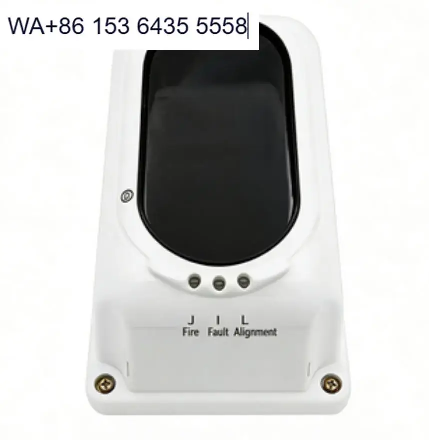 Conventional Fire Alarm Reflective Infrared Beam Smoke Detector/Beam Smoke Sensor Wired DC 24V LPCB CE Certified ABS Plastic
