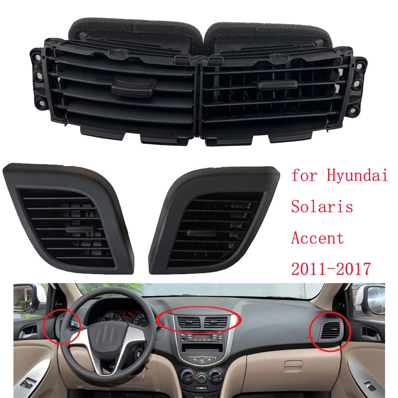 

⭐ Подлинный ⭐ Центральный вентиляционный канал в сборе 974101 R200 974101 R2004X для Hyundai Solaris Accent 2011-2017