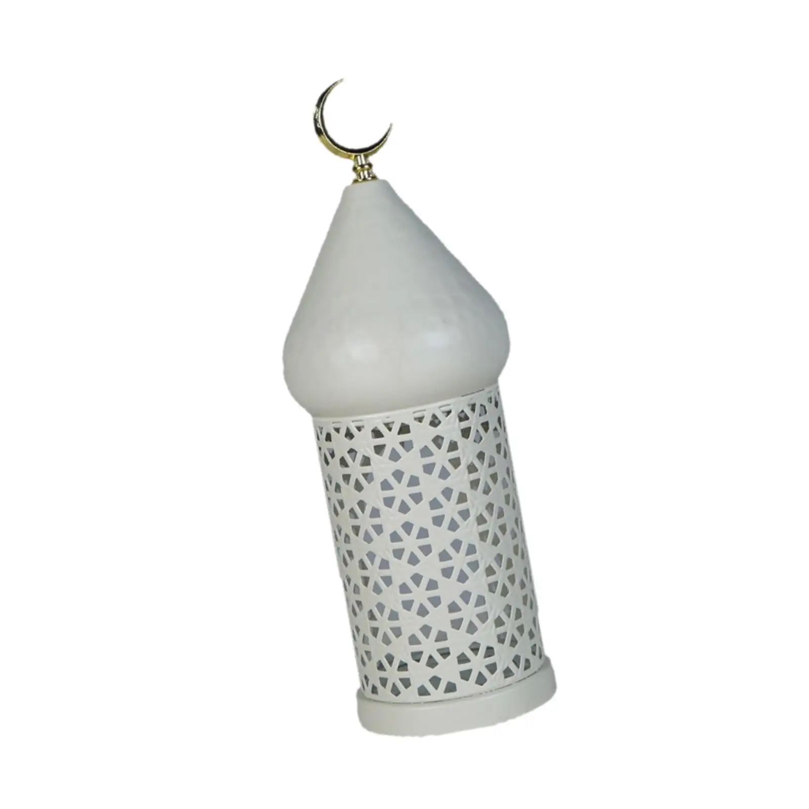 Decorative Candle Holder Ramadan Decoration Metal Tabletop Ornament Candle Stand for Weddings Party Desk Mantel Dining Room
