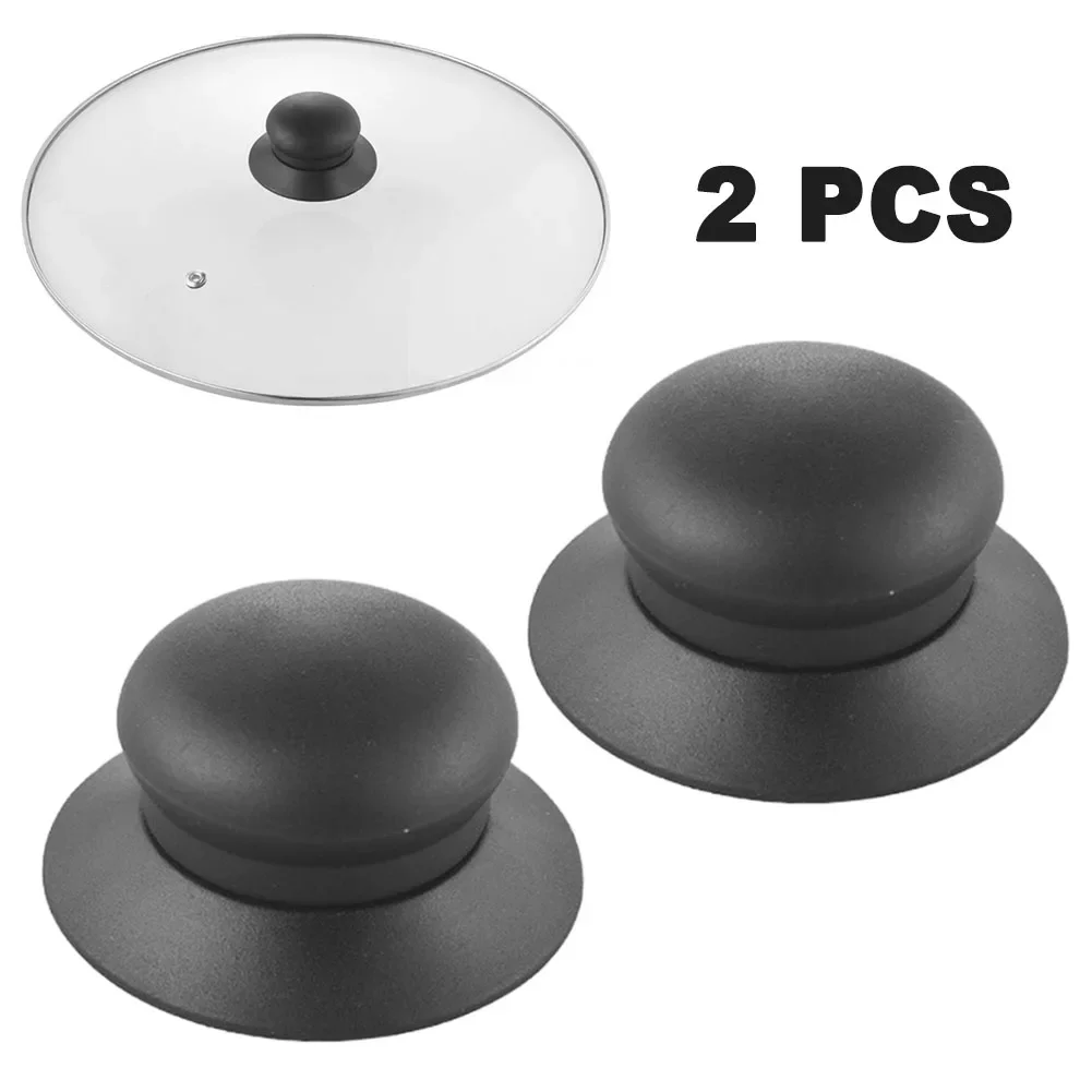 2pcs Universal Pot Lid Handle Knob Replacement Knob Pan Cover Handle Cookware Accessories Kitchen Cover Cap Handgrip Top Bead