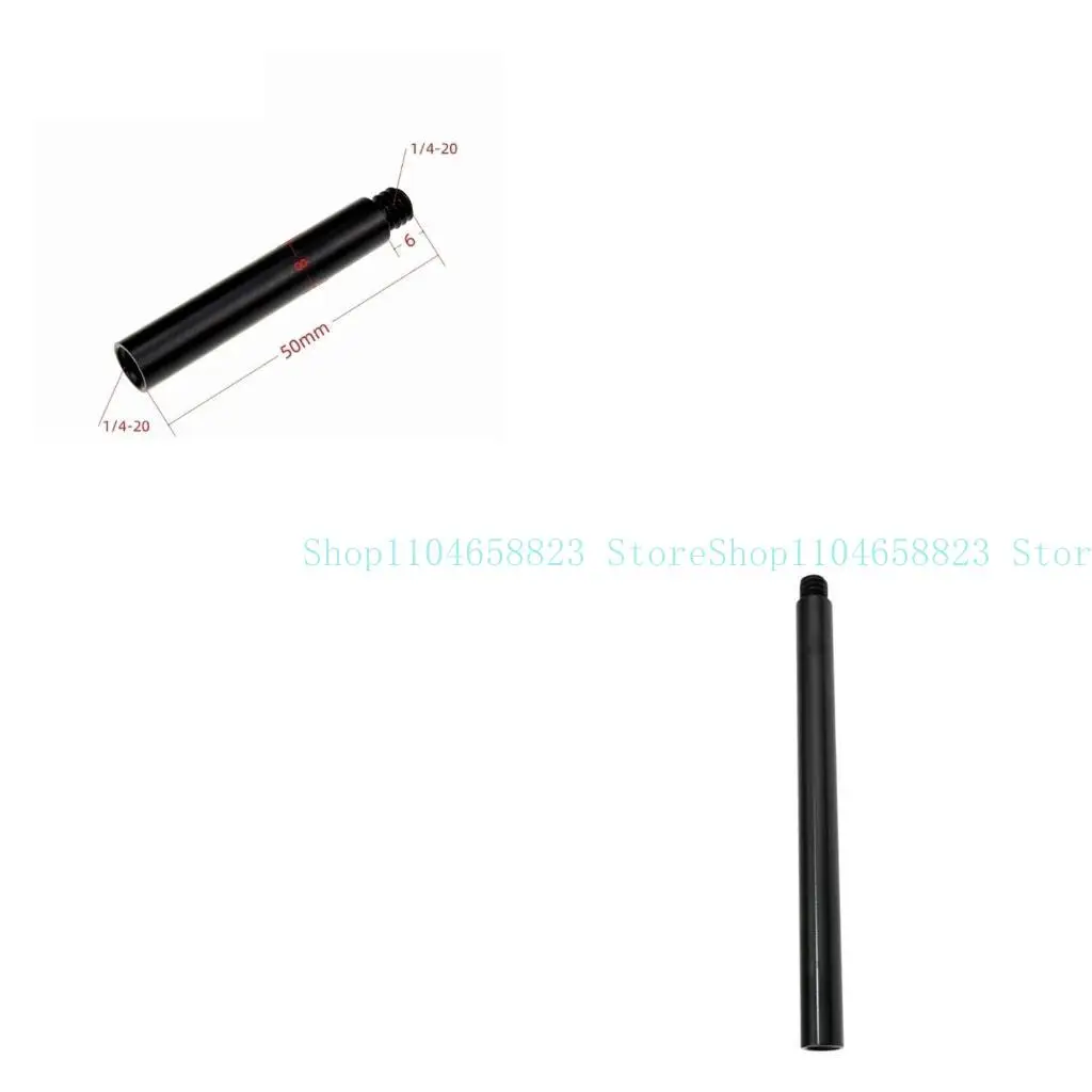 

652F For 1/4" Threaded Camera Stand Extension Poles Tripods Mount Monopods Extension
