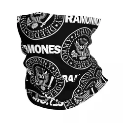 The Ramone Merch Bandana Neck Gaiter Printed Wrap Scarf Multifunction Headband Running For Men Women Adult Breathable