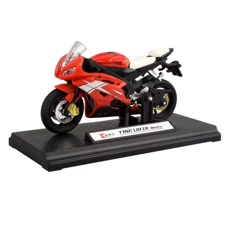 1/18 Motorrad Modell Yamaha R6 Simulation Legierung Motorrad Junge Spielzeug Sammlung Ornament Geschenk