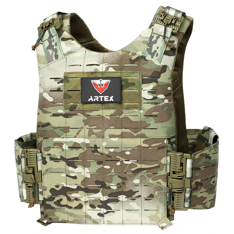 Kamizelka taktyczna Outdoor Hunting Plate Carrier Ochronna regulowana kamizelka Airsoft Carrier Sprzęt bojowy 6094 kamizelka