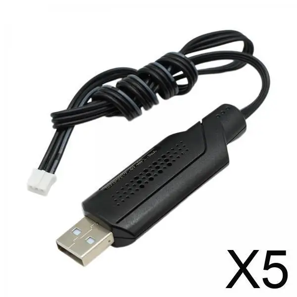 

Universal USB Charging Cable 55.5cm RC Airplane Accessories for Wltoys XK K200 Quadcopter Drone