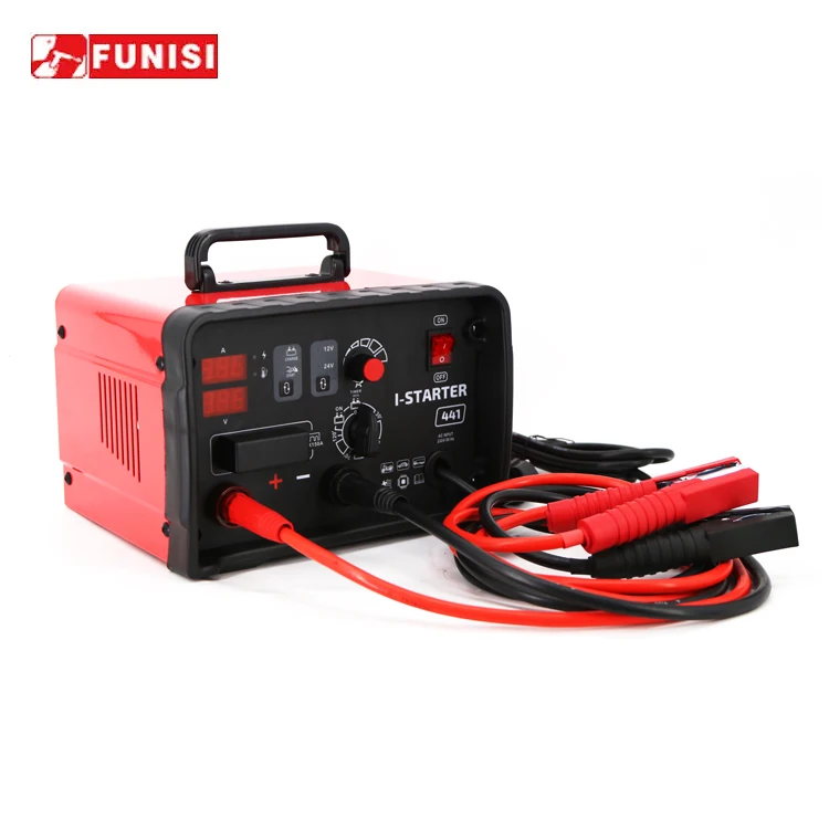 FUNISI 220V Intelligent Factory Used Car Battery Charger Starter For Fast Charging Battery For Car 12v 24v Charger