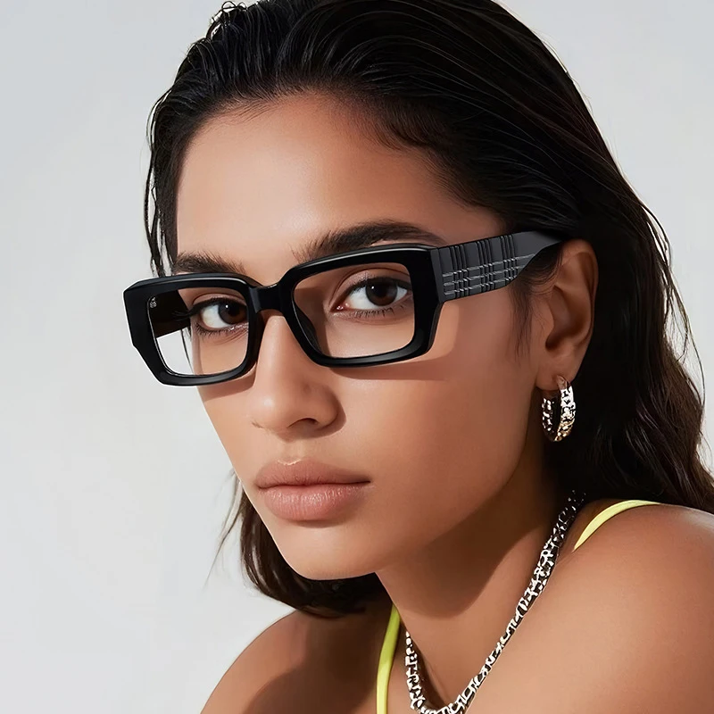 

Новые квадратные очки с защитой от синего света, с возможностью индивидуальной коррекции зрения, для женщин, для чтения, модель 2248