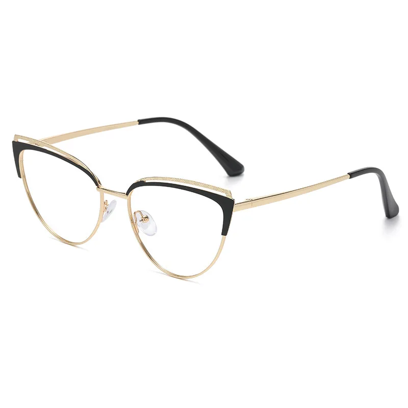 VICKI New Style Trendy Cat-eye Glasses with Customizable Prescriptions, Anti-blue Light Lenses, Multifocal, Photochromic 9036 image 5