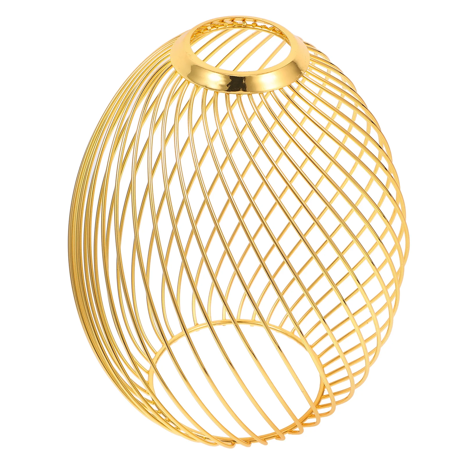 

Industrial Style Metal Lamp Shades Spiral Wire Design Hanging Lampshade Durable Replacement Home Bar Restaurant Decor