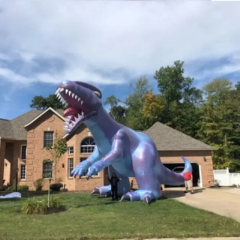 

5m Inflatable Dinosaur amusement park decoration, Giant inflatable Tyrannosaurus Rex model newest for sale