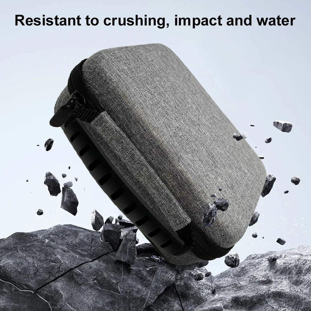 البخاخات المحمولة حقيبة حمل البخاخات مقاوم للماء حمل سعة كبيرة هارد شل البخاخات صندوق ل الاستنشاق فاصل