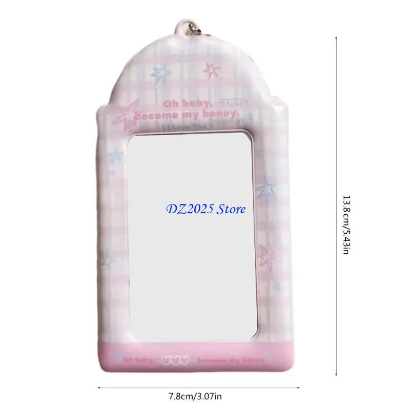 Q6rc 3 polegadas Card fotos foto pequena e à prova d'água mangas proteção para 3 polegadas para 3 polegadas