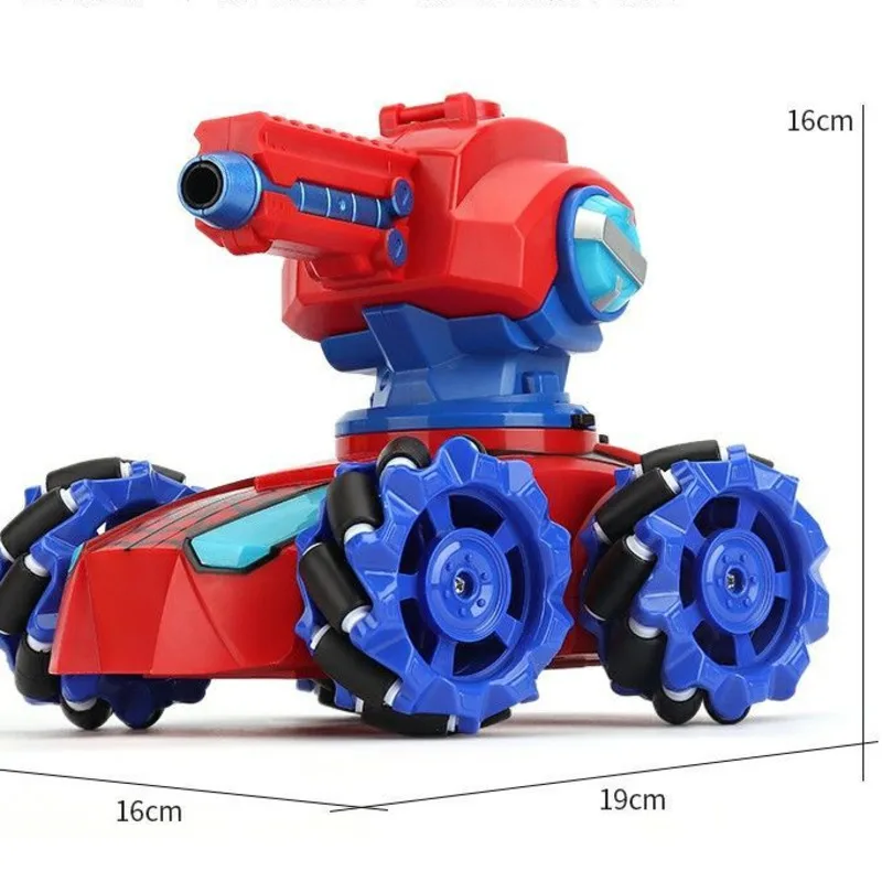 

Stunt Car Gesture Sensing Remote Control Mech Tank Can Launch Water Bombs Four-Wheel Drive Off-Road Vehicles Toy Car New 2022