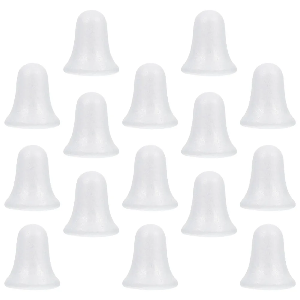 15 قطعة قلادة عيد الميلاد لتقوم بها بنفسك شكل جرس لم تنته عيد الميلاد ديكور معلق الكتابة على الجدران اللوحة التلوين DIY بها بنفسك شكل جرس المعلقات