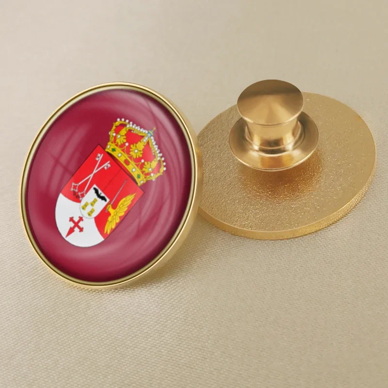 Albacete Provincia de España Bandera Alfinetes de solapa Broches Insignias
