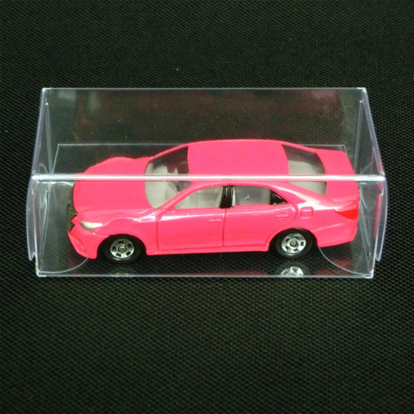 50Pcs/Set 1/64 Protector Clear PVC Cases Toy Car Model 1/64 Display Protection Box for Statue Souvenirs Collectibles Model Cars