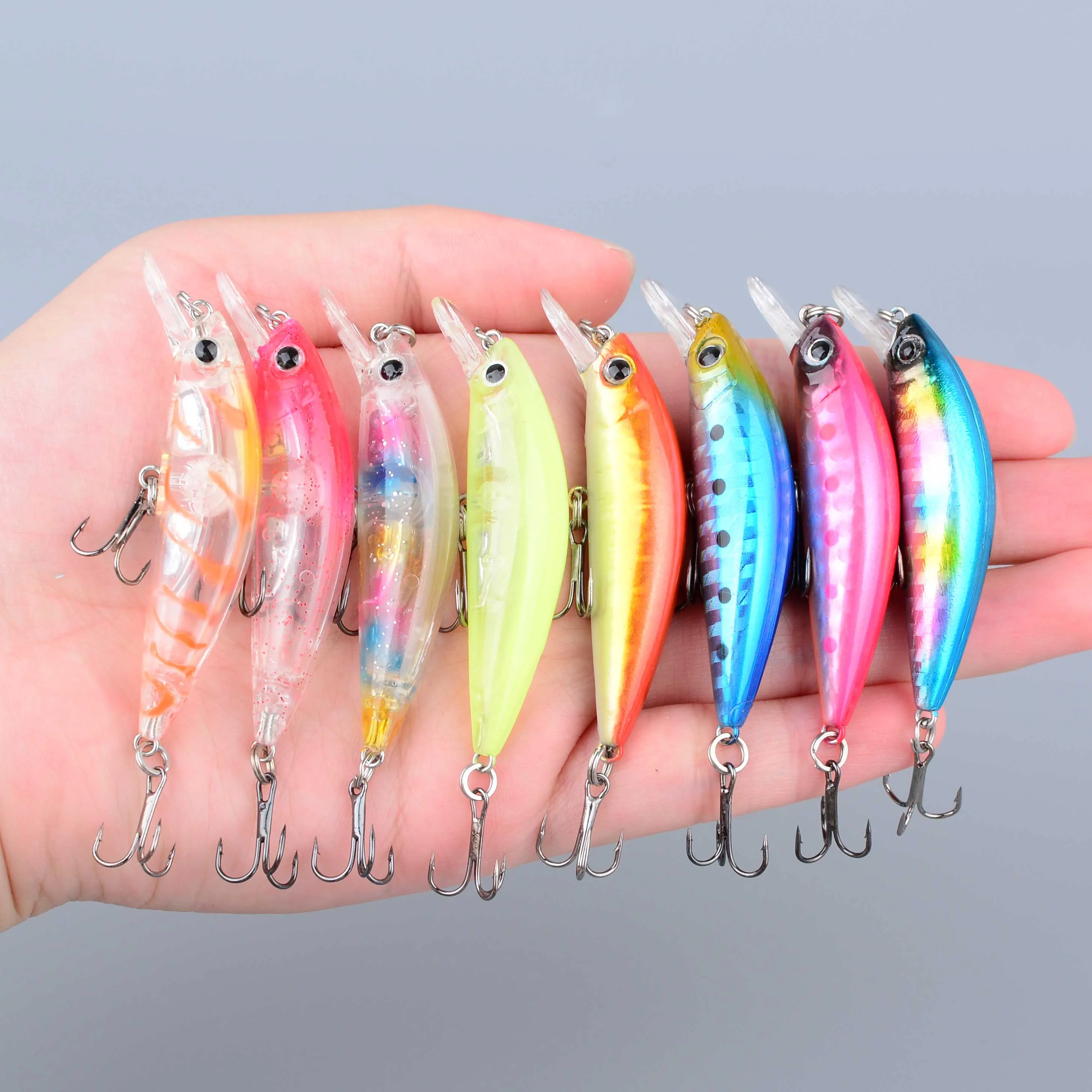 1Pc Minnow Fishing …