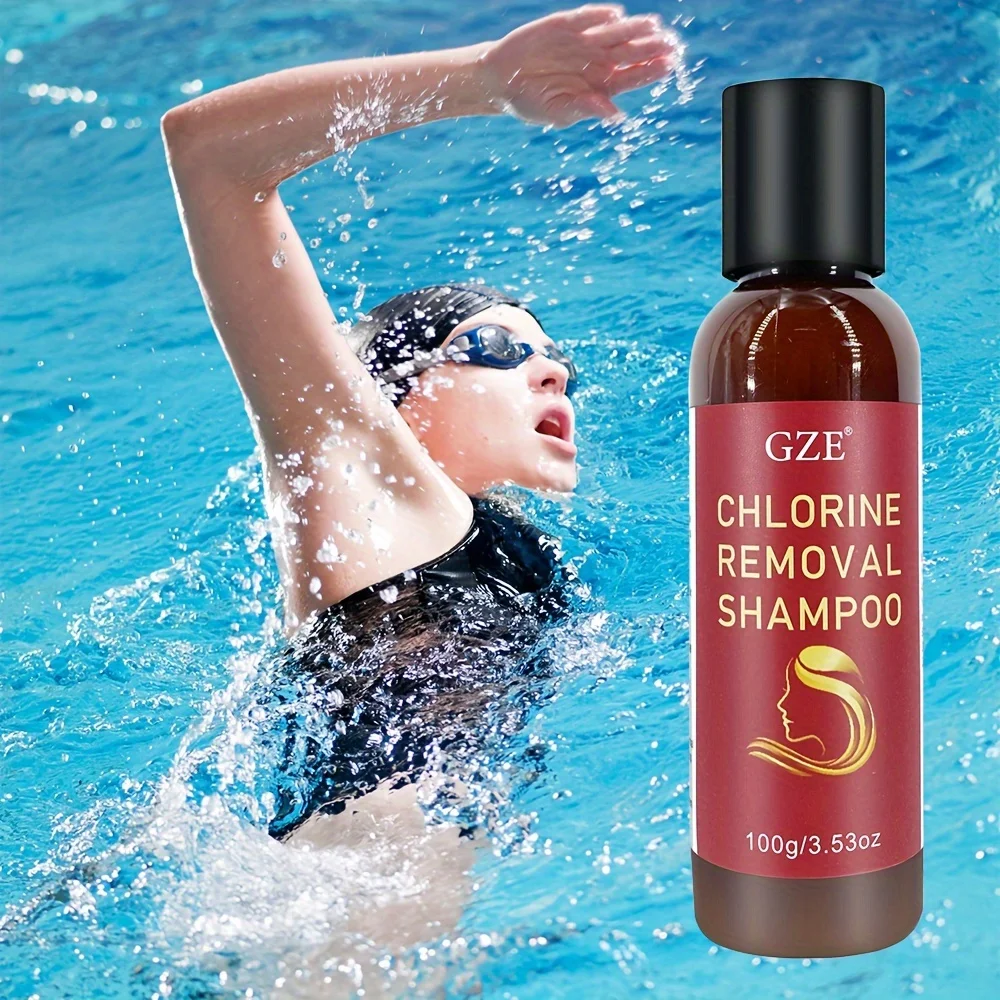 GZE CHLORINE REMOVAL SHAMPOO Clarifying, Removes Chlorine, For All Hair Types Remove product build-up, chlorine and minerals