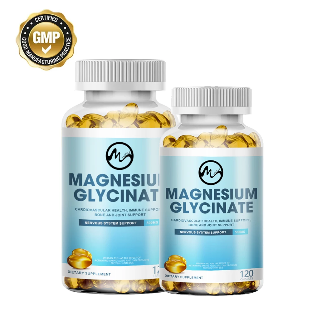 Magnesium Glycinate Vegetarian Formula, highly absorbable