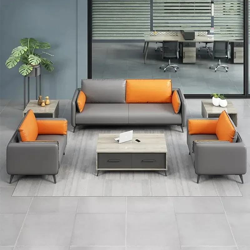 Modern Executive Office Sofa Luxury Elegant Design with Melamine Board Office Furniture