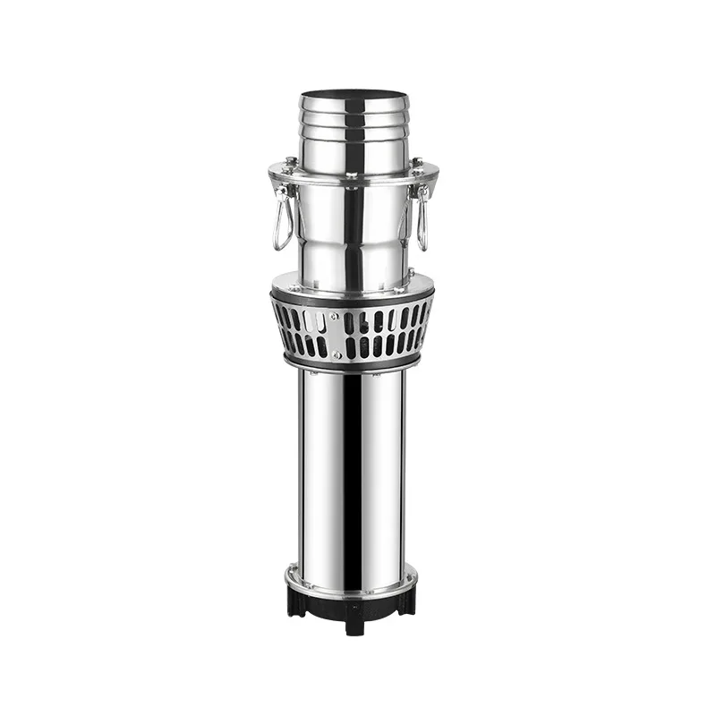 

Large Flow 6inch Submersible Water Pump Portable Stainless Steel Oil Immersion Pump for Irrigation Farmland Fish Pond