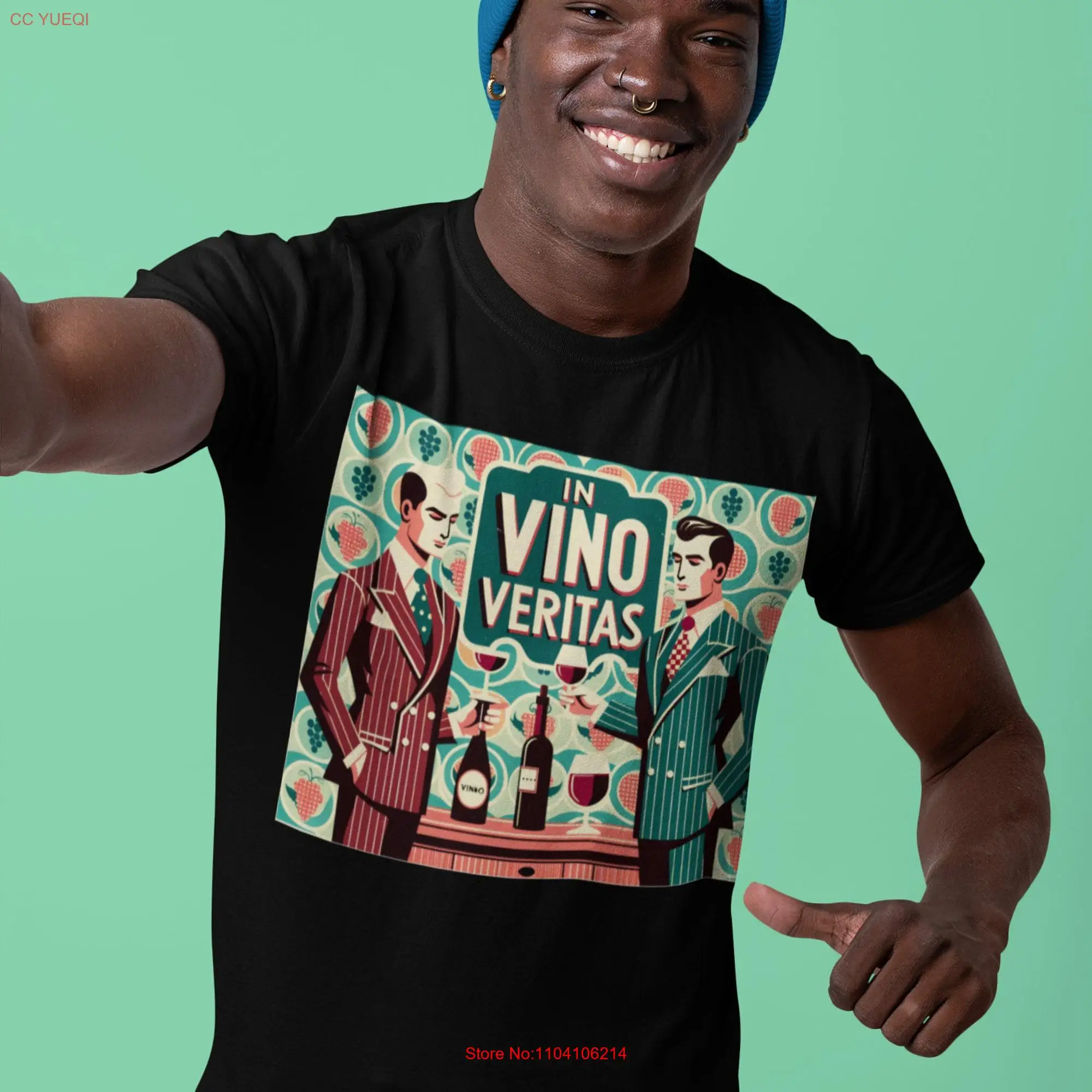 Embrace the Wine World Sommelier T Shirt for Lovers Culinary s with Vintage Vibe 'In Vino Veritas' Inspiration