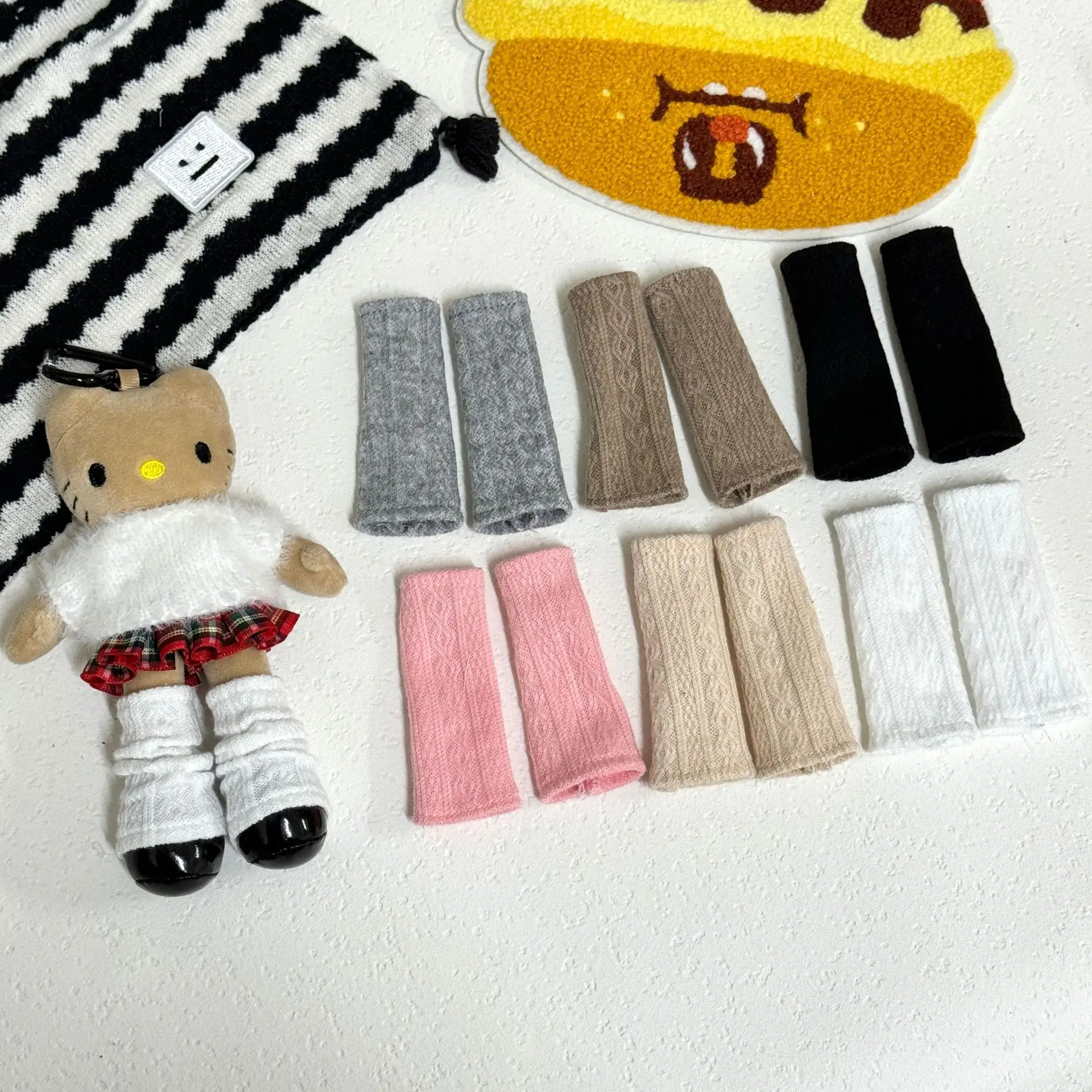 

Long-legged Kitty Socks Bjd6 Points Set of Leg Socks Pile Pile Socks Wool Stockings Exquisite Doll Clothes Erchuang Accessories