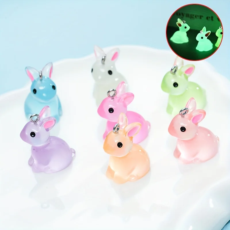10Pcs Cute Bunny Pe…