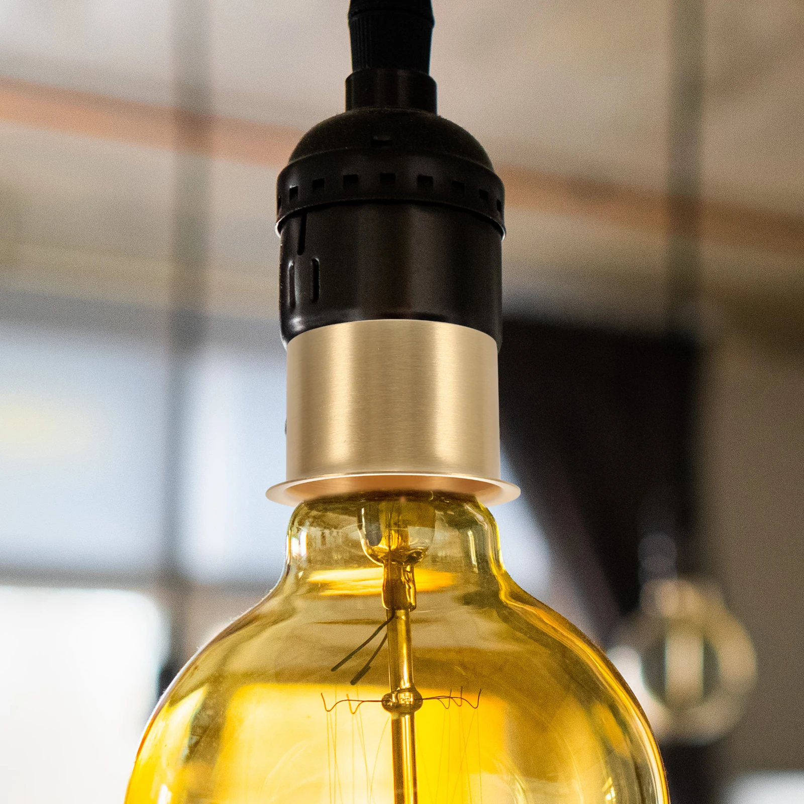 

Brass Cup E27 Metal Lamp Holder Base For Diy Table Lamp Lighting Fixture Accessory Retro Socket Cup Lampshade Finial