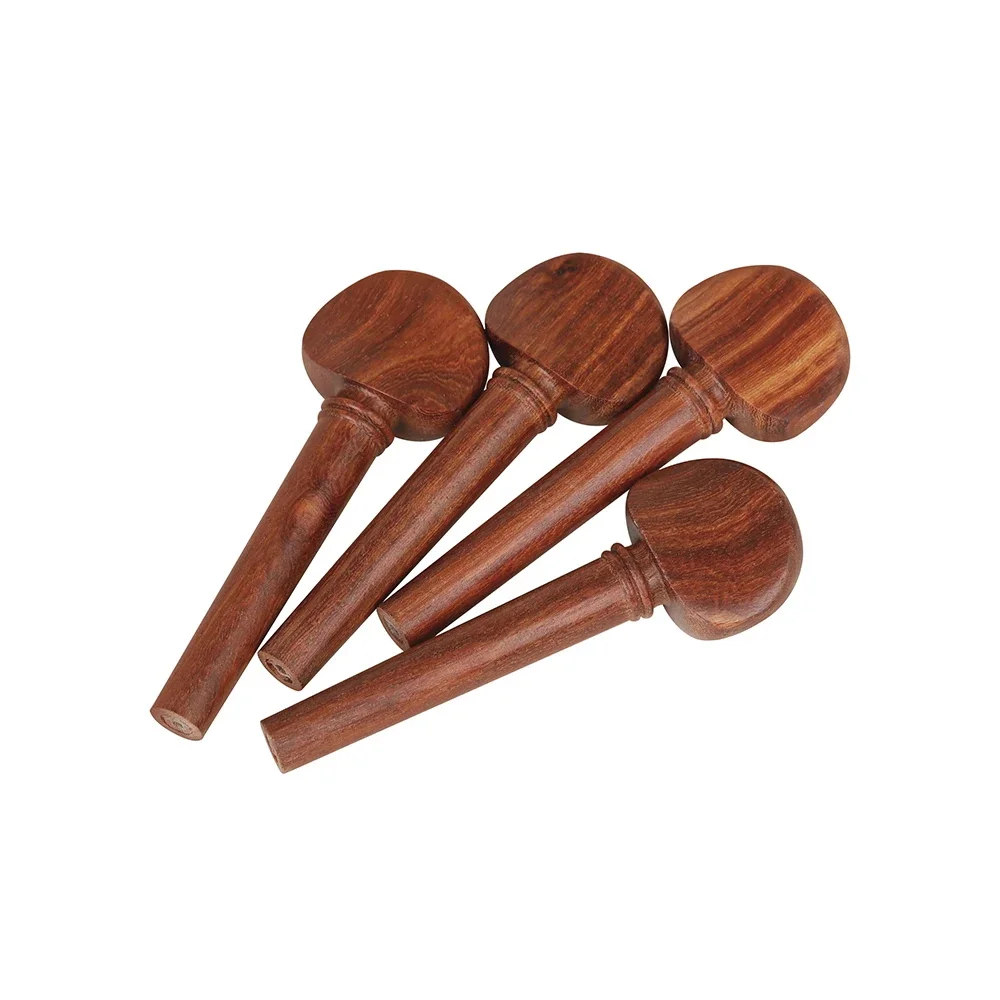 IRIN 4/4 Violin Chinrest Tuning Pegs Tailpiece Endpins Chin Rest Tailgut Endpin Jujube Wood Musical Instruments Accessories