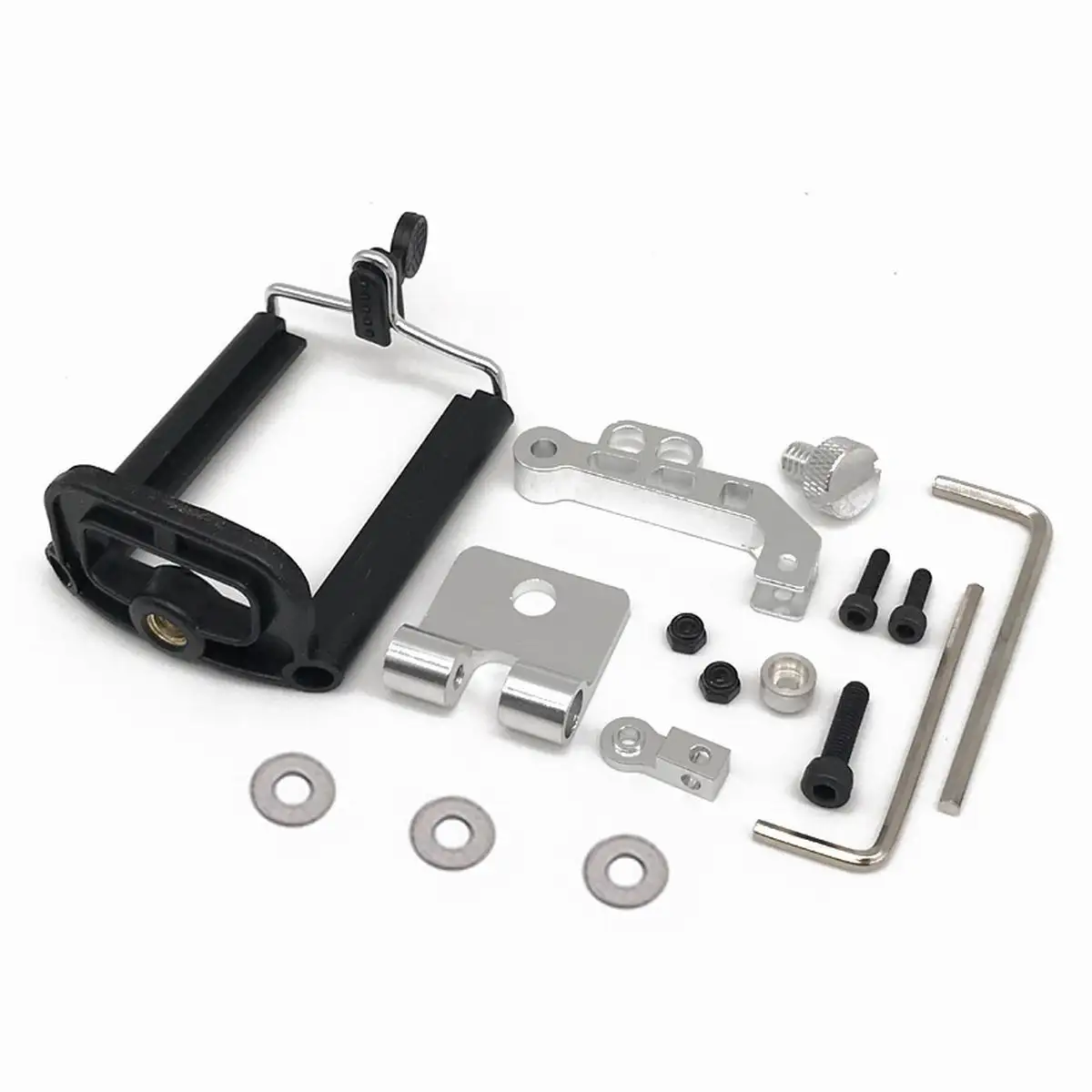 Universal FPV Drone Accessory Dedicated 5.5 inch Mobile Phone Holder Clip Bracket for FlySky FS-i6 JR Futaba RC Transmitter FPV