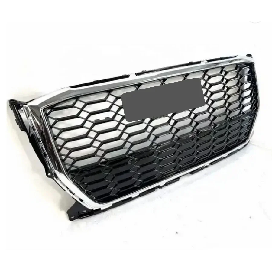 Car Front Bumper Grille Grill for Audi RSQ2 for Q2/SQ2  2020 2021 2022 2023（Refit for RSQ2 Style）Car Accessories tools tools