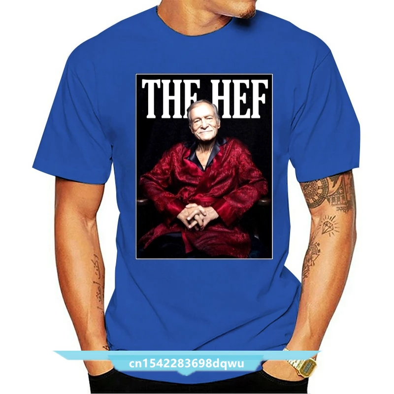 

Hugh Hefner The Hef Robe T-Shirt Men Casual Short Sleeve Cotton T Shirt
