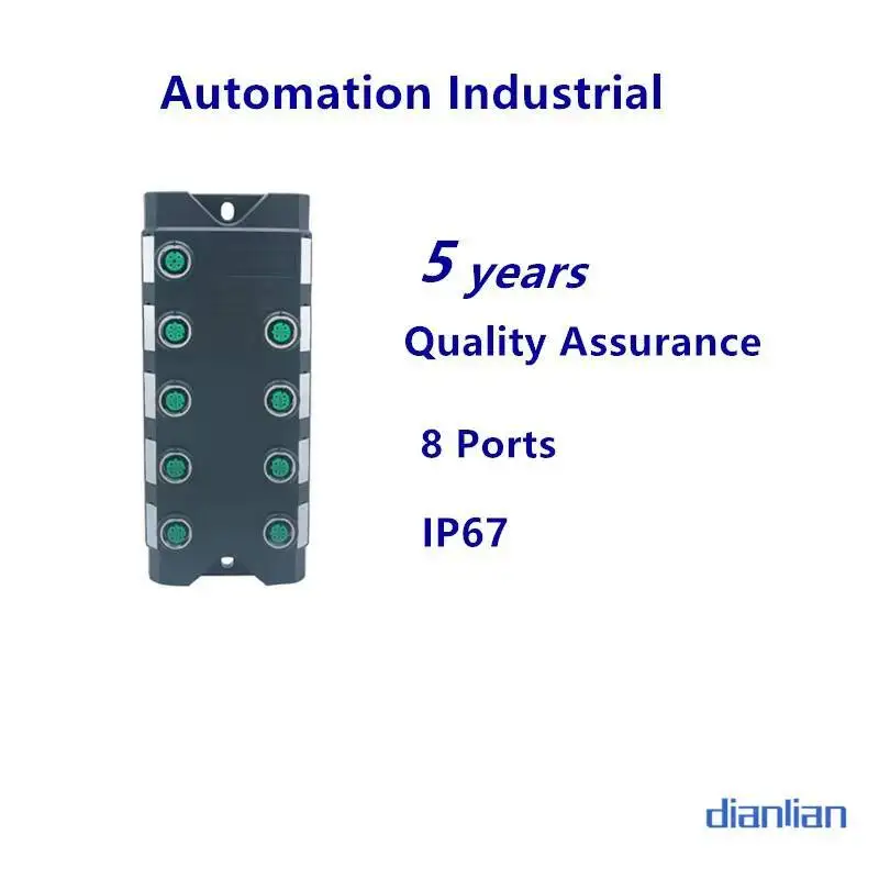 Industrial Ethernet Switch , 8 Ports , IP67,CE, ROHS
