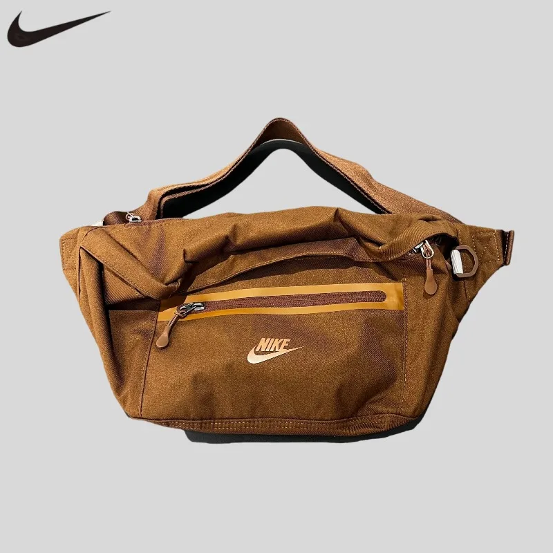 Nike Men's and Women's Bags New Sports Bags Casual Backpacks Large-capacity Messenger Bags Waist Bags DN2556-259