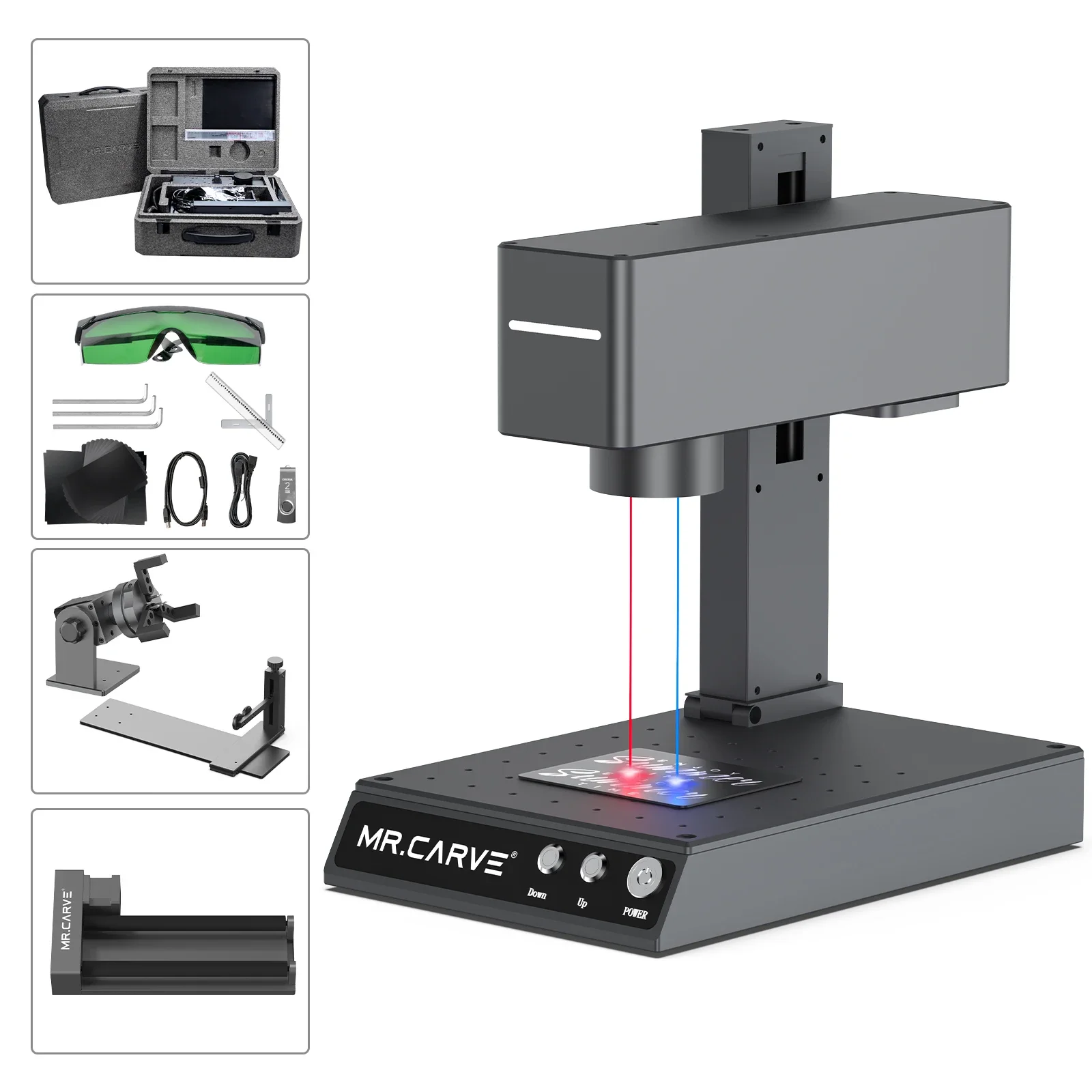 

Настольный лазерный гравер MR CARVE M4, гравировальная машина, двойной лазер «сделай сам», 3d-аппарат для лазерной гравировки ювелирных изделий