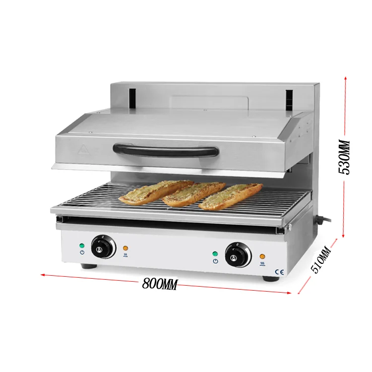Custom 2800W Electric Lift Heating Plate Commercial Service Equipment - Adjustable Temperature Kitchen Appliance