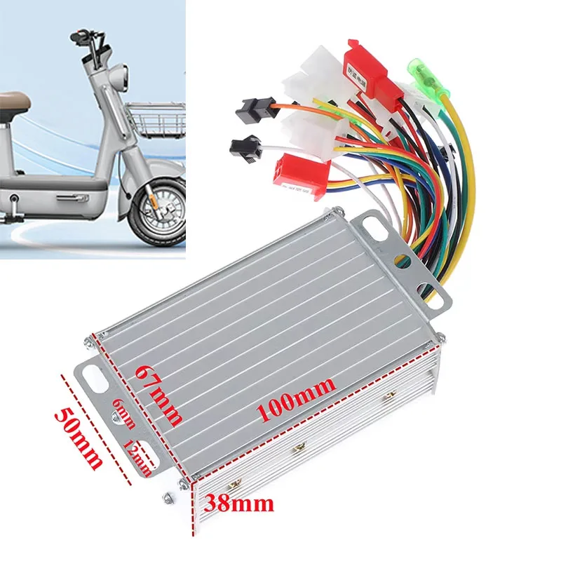 Electric Bicycle Accessories 36V/48V Electric Bike 350W Brushless DC Motor Controller For Electric Bicycle E-bike Scooter